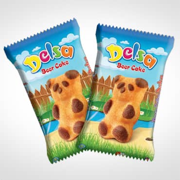 Delsa Bear Cake Kids Shaped Mini Cake