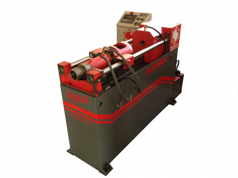Water and gas pipe thread rolling machine