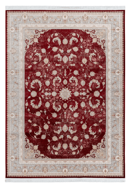 Pile Material Acrylic Rug, Classic Collection-Red 10ES0000