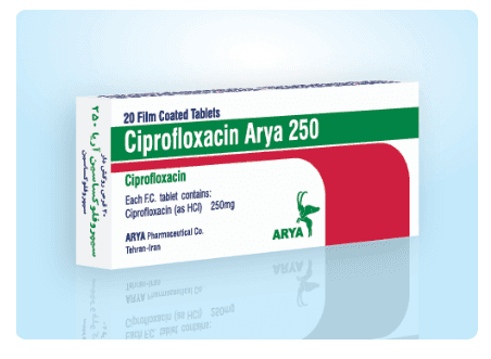 Ciprofloxacin Arya 250