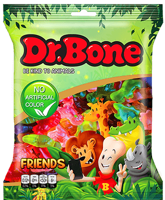 Dr.Bone Friends Jelly gum