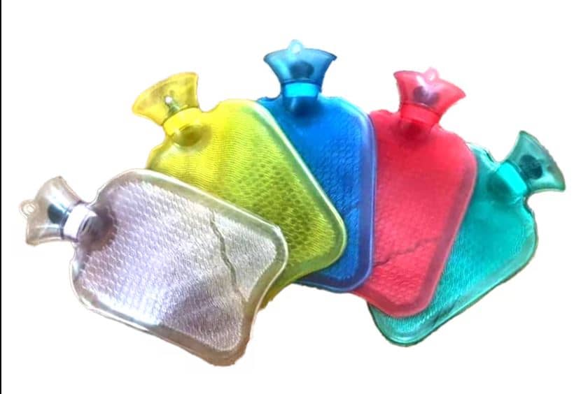 The PVC hot/cold water bottles