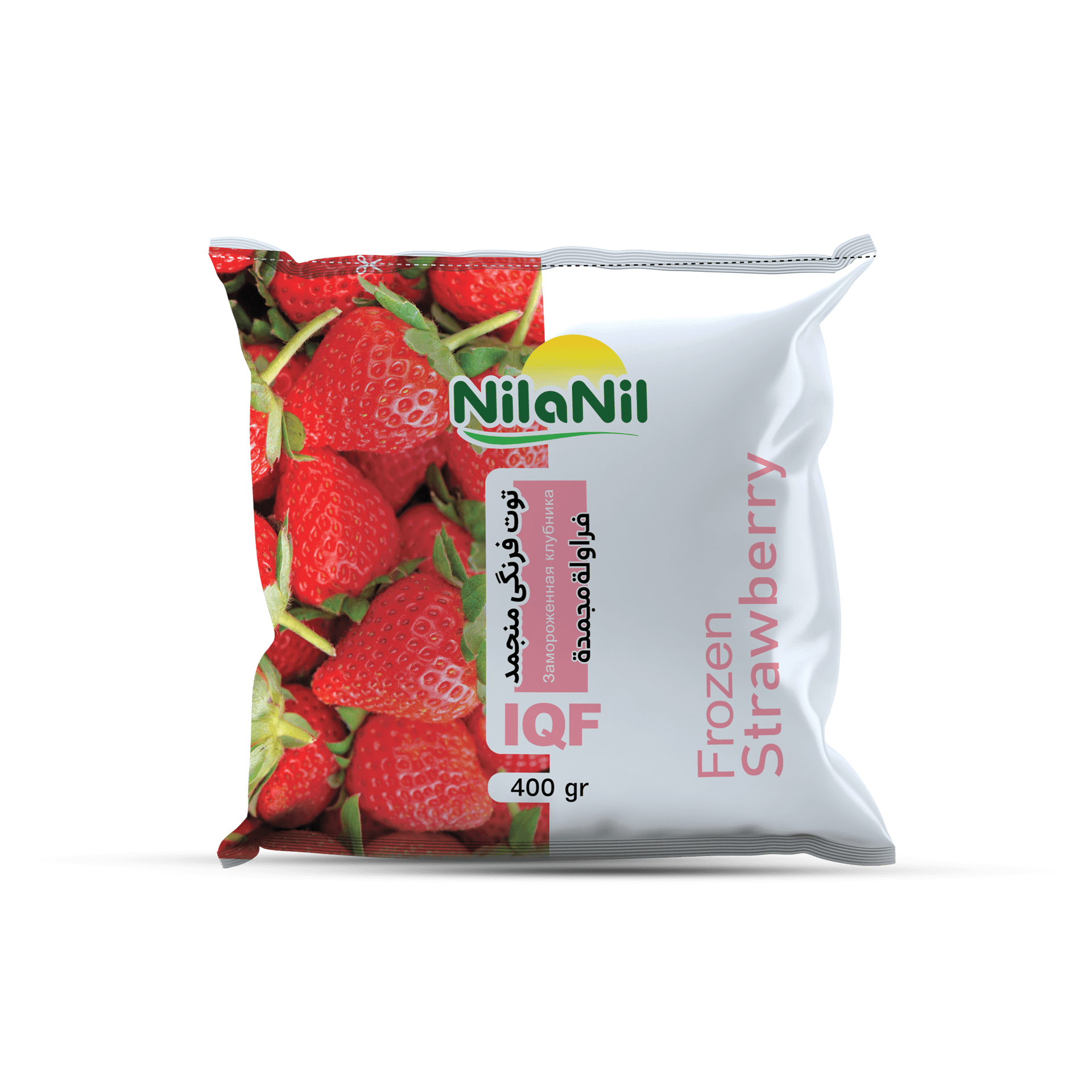 IQF Frozen Whole Strawberries - Premium Quality - 400 g & 10 kg