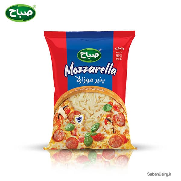 Pizza Cheese Processed & Topping &Mozzarella -Naylon Sealed(180,450,900,2000 gr)