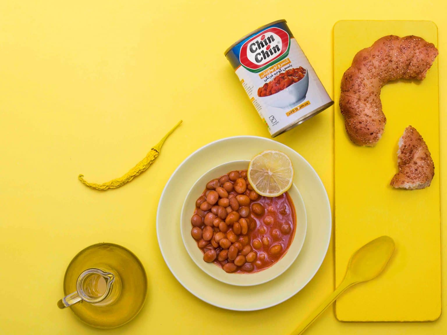 Canned beans in Tomato Sauce- 380gr