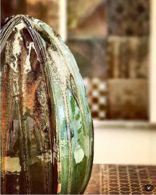 Raku metallic glazes for ceramics