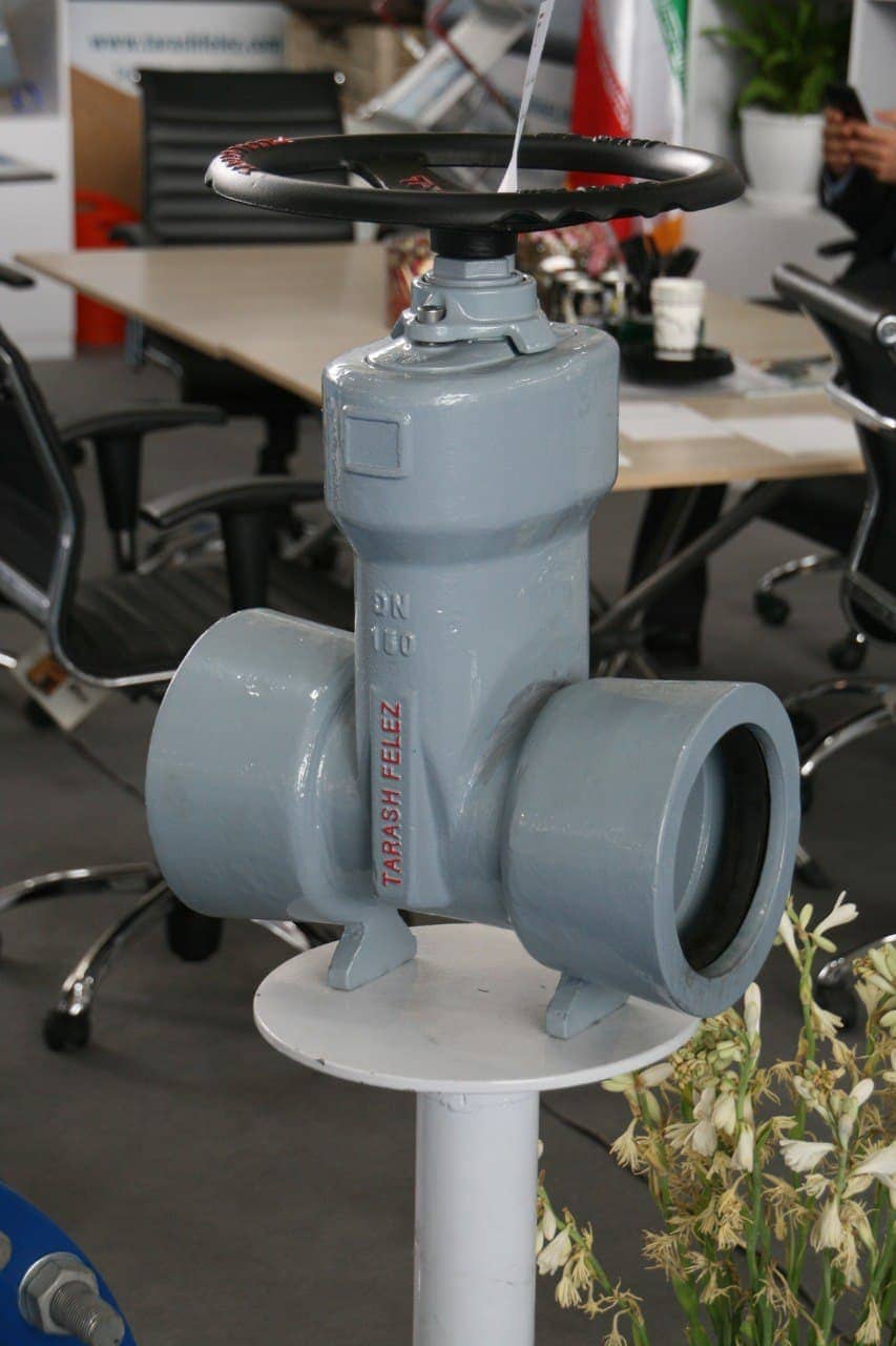 Industrial Cast Iron Rising Stem Gate Valve