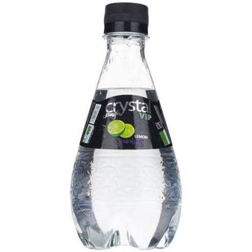 Crystal Flavored Sparkling Water Drink  Lemon & Lebanese Apple Flavor