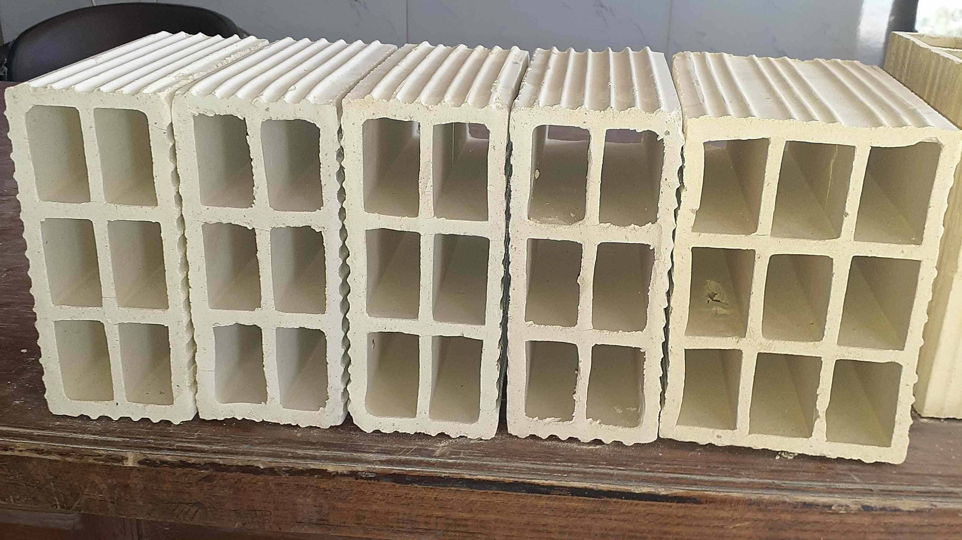 Yazd Hollow Clay Partition Brick  10 cm & 15 cm Thickness