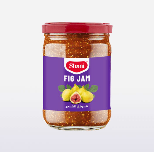 Jar Fig Jam Rich in Vitamins A, B, C and Essential Minerals
