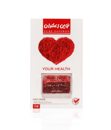 First Grade Pure Saffron-Heart Series 2g - 0.5g - 0.2g