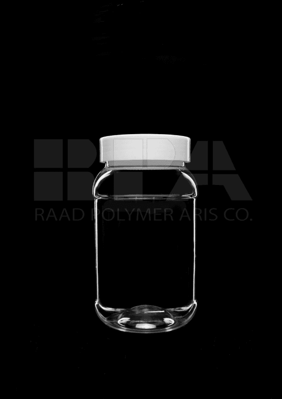 Round Labelled Jar, Neck 70 - 350 cc