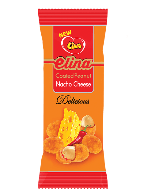 Nacho Cheese Flavor Coated Peanuts