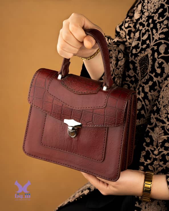 Women’s Handmade Genuine Leather Evening Bag