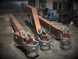Bimetal Copper-Steel Electrode Arm for Electric Arc Furnace (EAF)