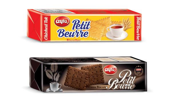 Petit Beurre Biscuit  Classic & Cocoa Flavors