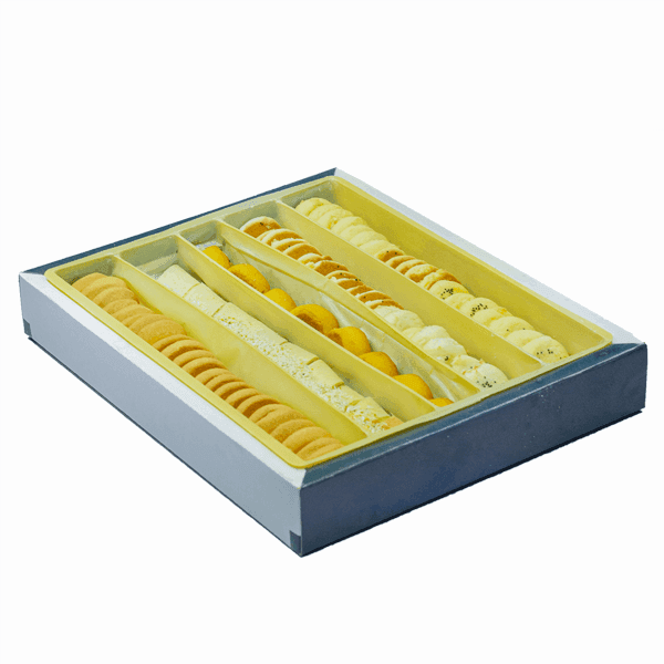Decorative Gift Box-(Nokhodchi-Kak-Nan-e Khormaei-Nan-e Shokri-Nan-e Berenji)