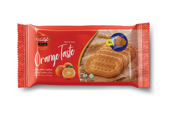 Farkhondeh Biscuit with Orange Taste - 270gr