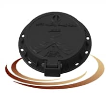 Round Sewage Inspection Valve (Simple & Louvered Type)