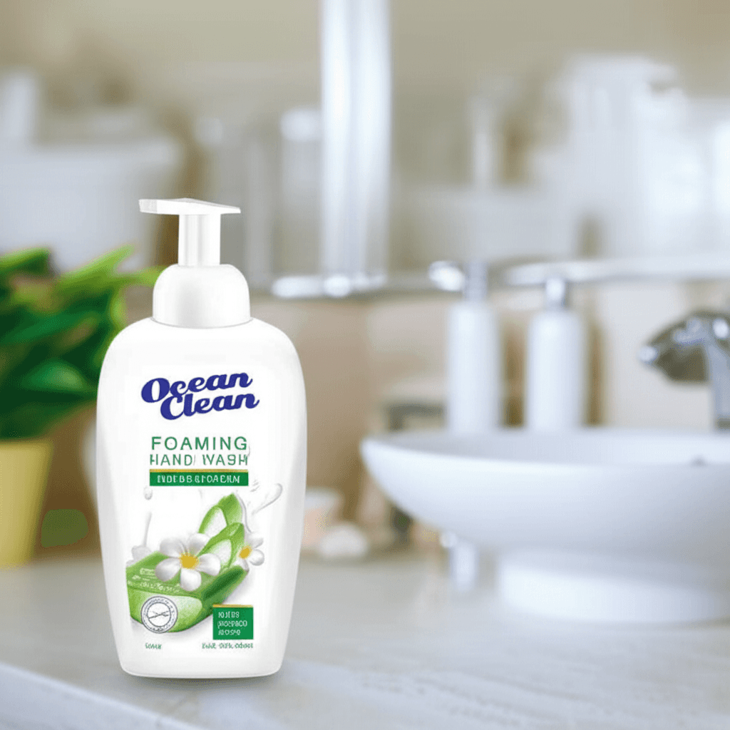 Ocean Clean Aloe Vera Foaming Hand Wash  Moisturizing  500g