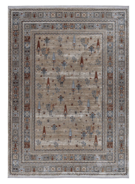 Pile Material Acrylic and Filament Rug, Vintage Collection-Colorful 19NG0440