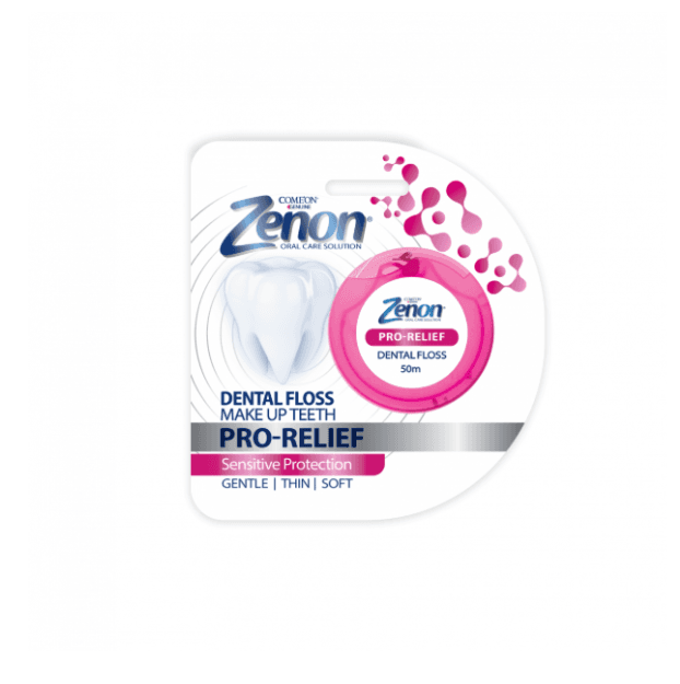 Zenon Dental Floss for Sensitive Teeth - 50 m