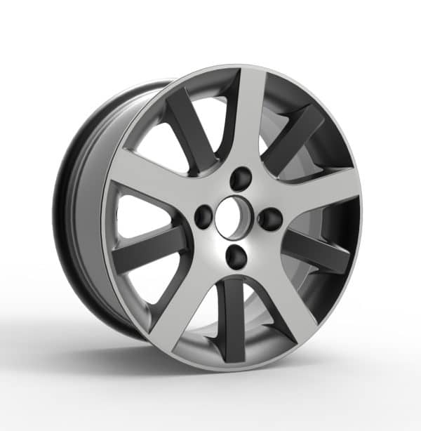 Car wheel rim