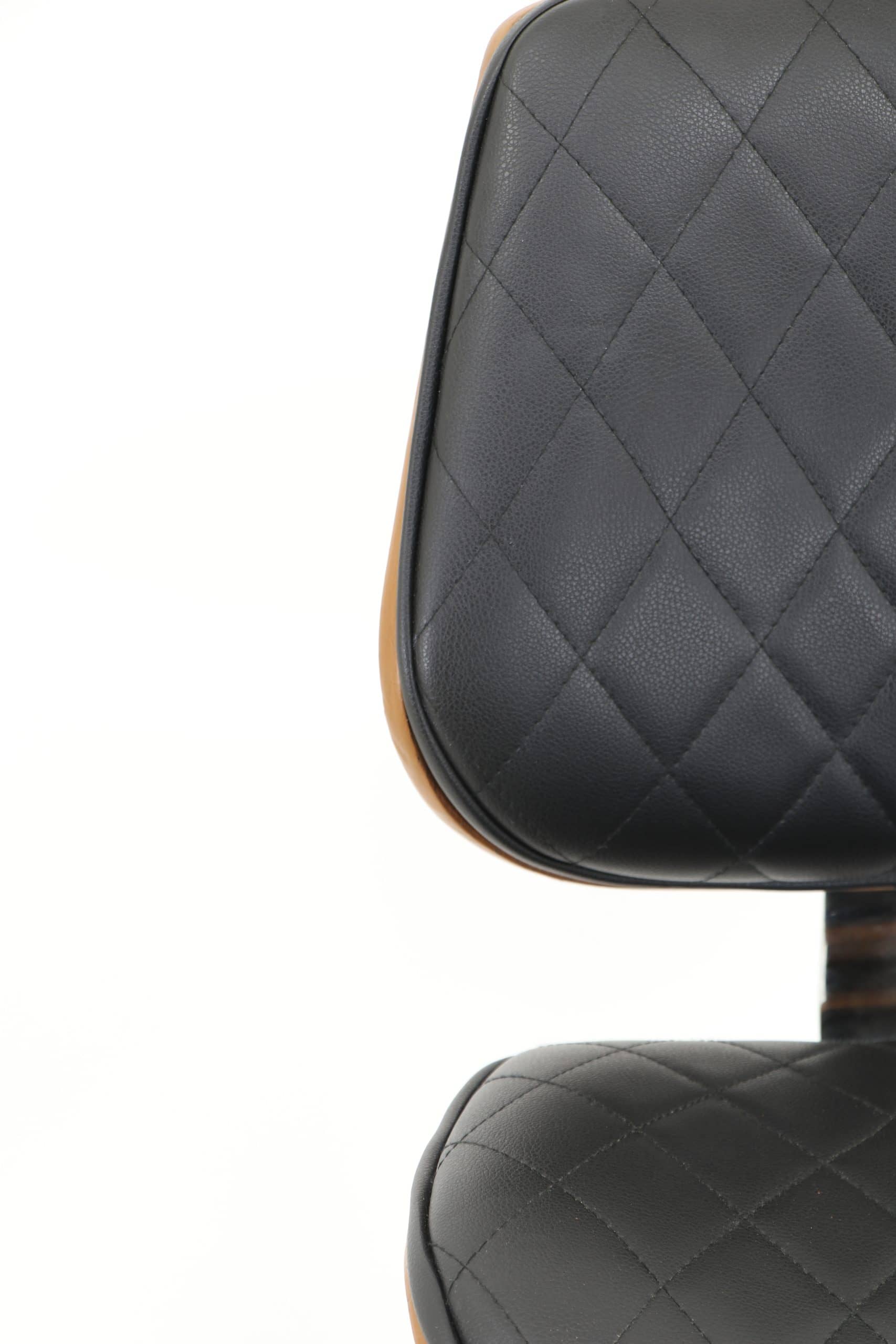 Open Jack Chair Model 2032 with Diamond Stitching - Hydraulic Height Adjustable Bar & Island Chair