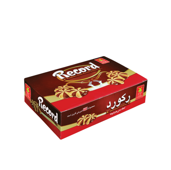 Record Chocolate Filled Biscuit (Box)