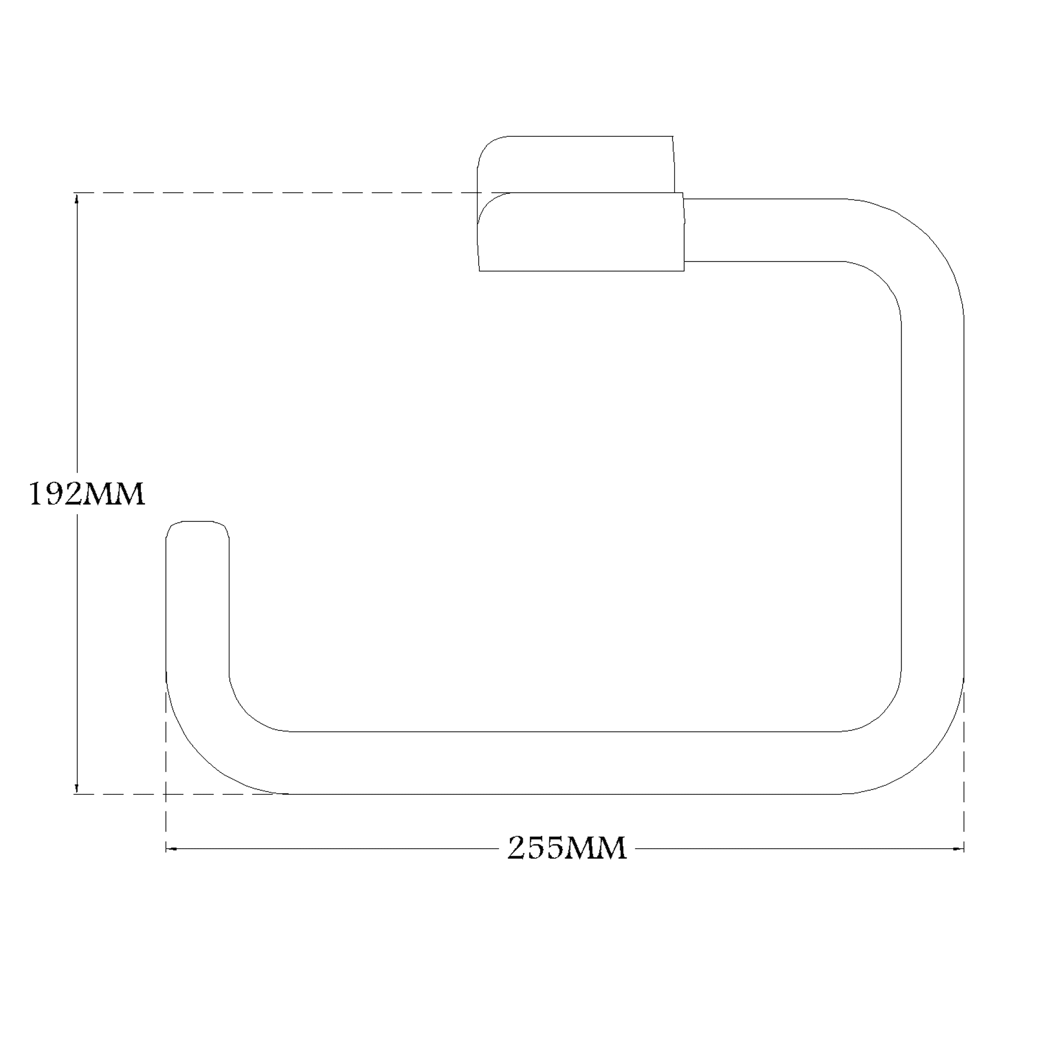 Rectanguler Tower Holder