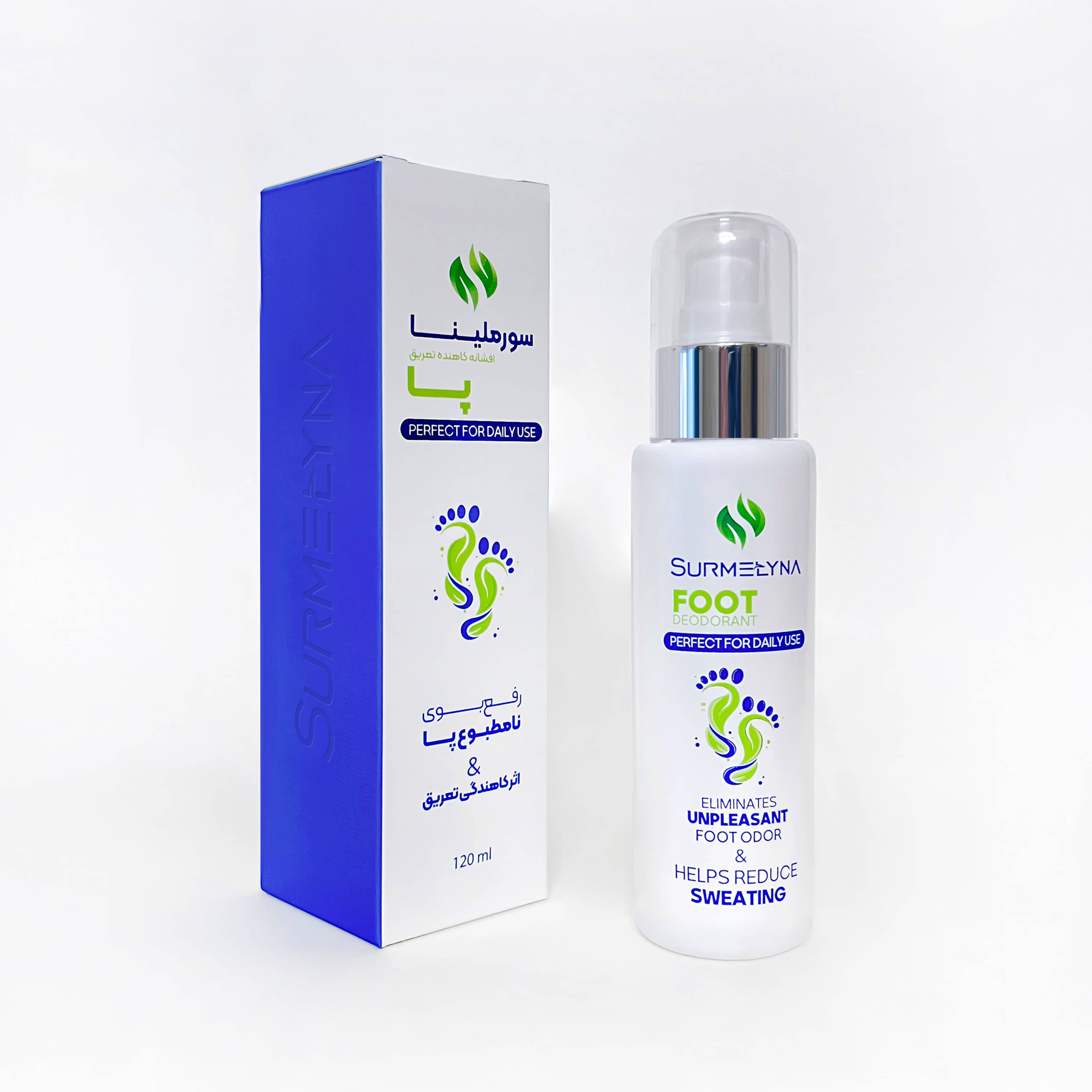 Surmelina Deodorizing and Perspiration Reducing Foot Spray