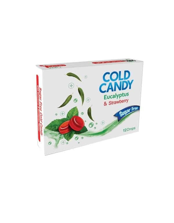 Kamvar Sugar-Free Cooling Hard Candy Assorted Fruit & Mint Flavors -30g