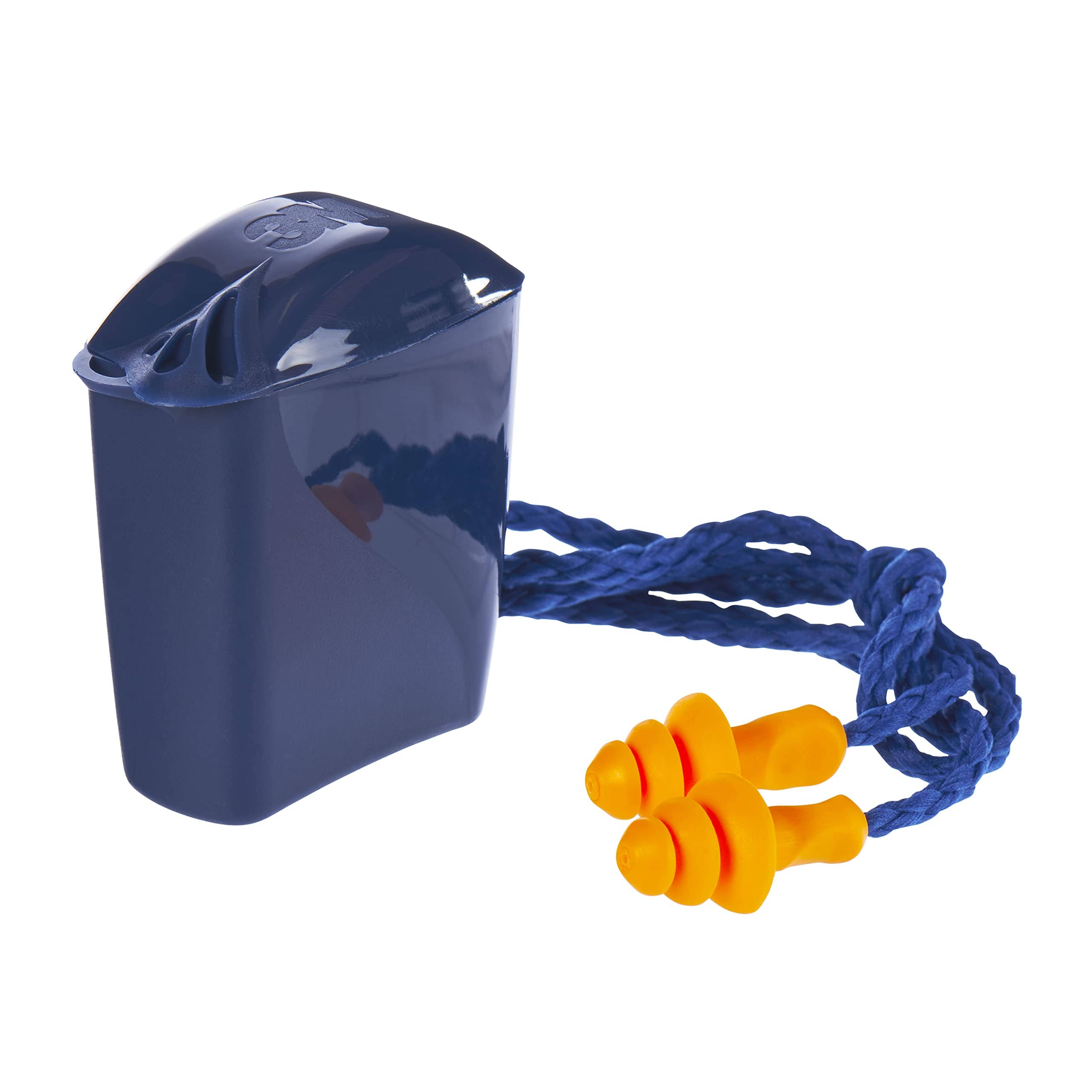 TPE Medical-Grade Reusable Earplug with PP Case  NanoPak