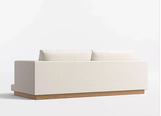 Zed Design Artemia 3-Seater Solid Beech Wood Sofa