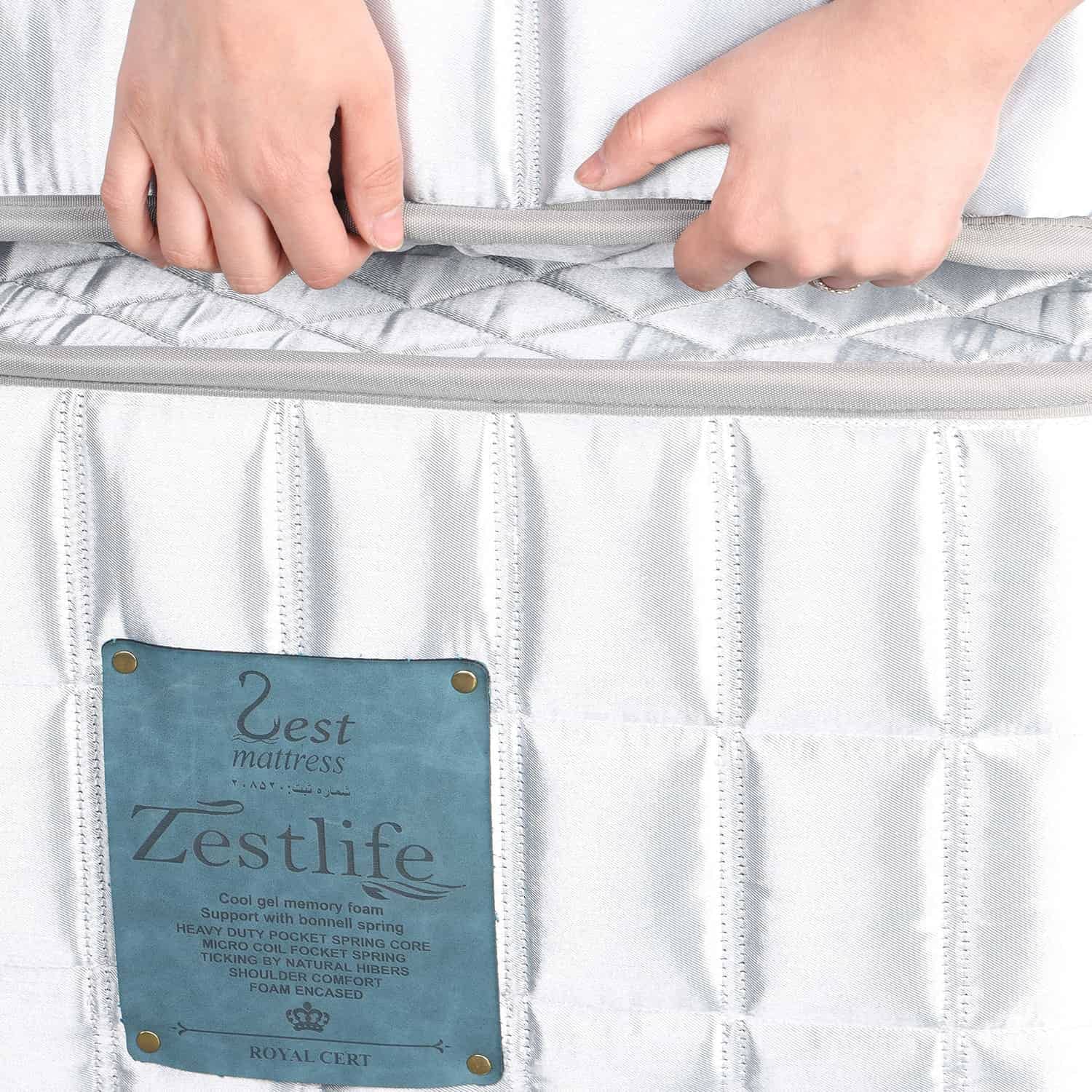 مرتبة ZEST Life Premium الهجينة بتقنية 9 مناطق - 50 سم