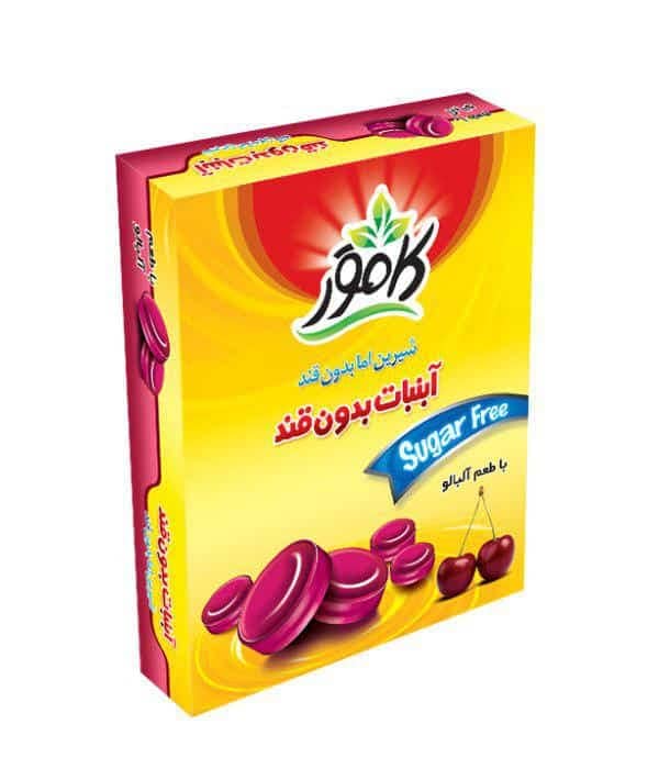 Sugar-Free Fruit Candy with Vitamin C  Box Packaging (Kamvar Brand)