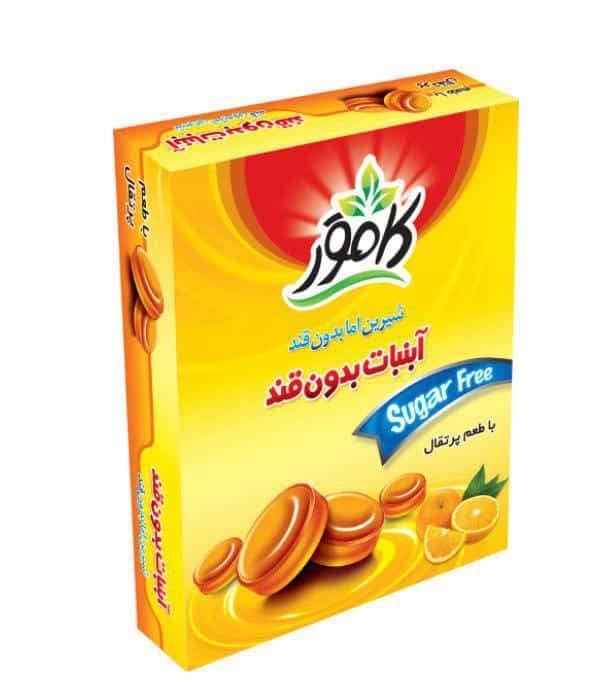 Sugar-Free Fruit Candy with Vitamin C  Box Packaging (Kamvar Brand)