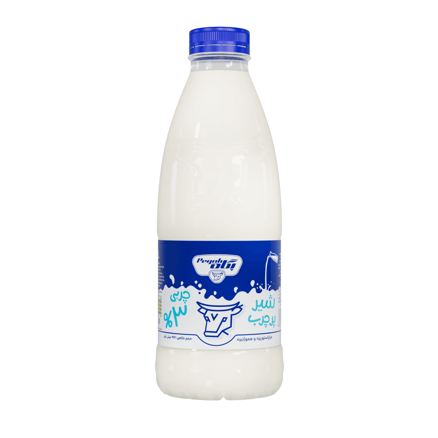 Pegah Ultra Pasteurized Full Fat Milk - 946 cc
