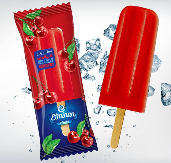 Eminan Ice Lolly Stick  Lime Faloudeh, Pomegranate, Sour Cherry & Orange