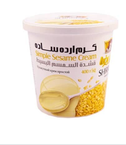 Shirreza Premium Sesame Cream Spread with Assorted Natural Flavors 400g