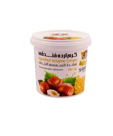 Shirreza Premium Peanut and Sesame Cream Spread with Natural Flavors 200g