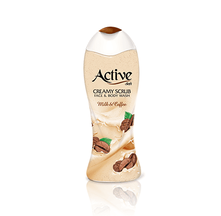 Active Creamy Scrub Face And Body Shampoo 400gr