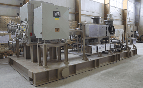 Centrifugal compressed air compressor