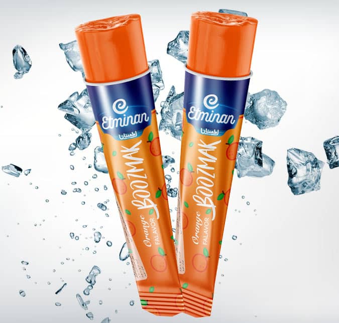 Eminan Bozimak Tube Popsicle Ice Cream  Assorted Flavors