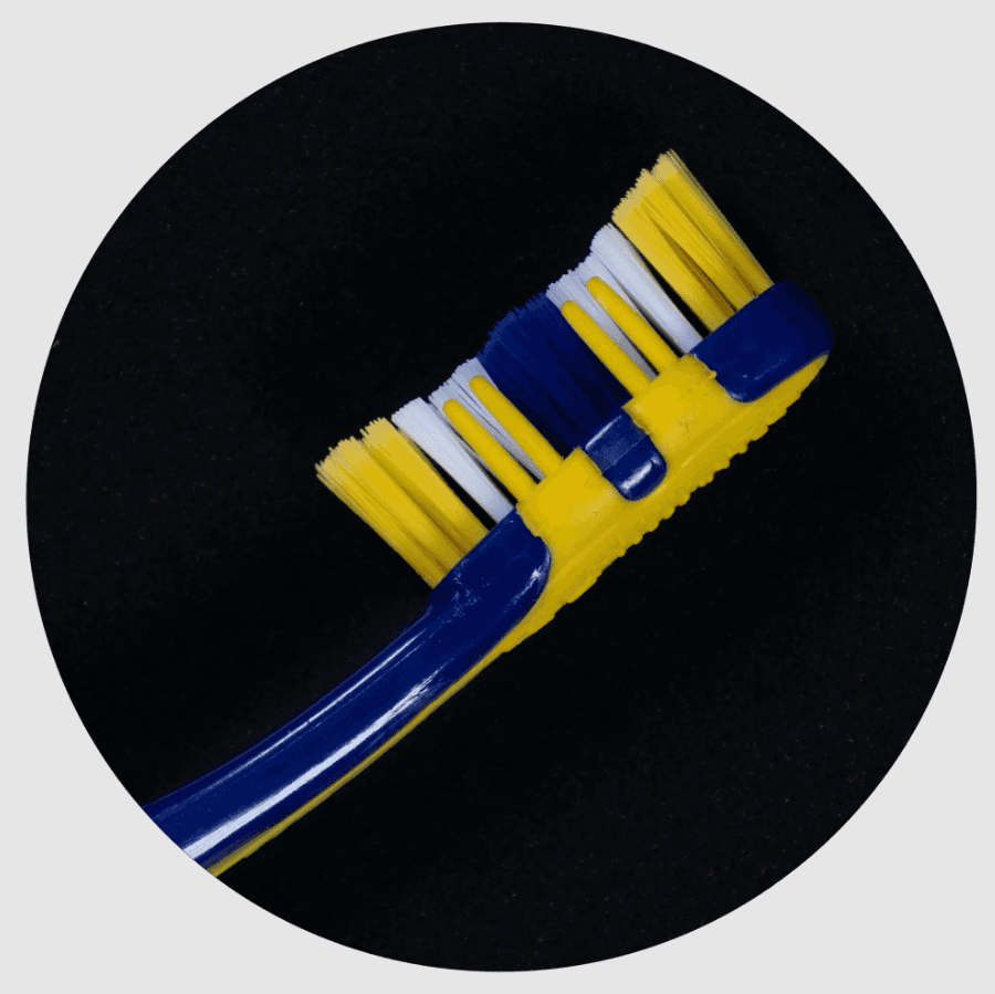 HiDent Marshal medium sport toothbrush with cap