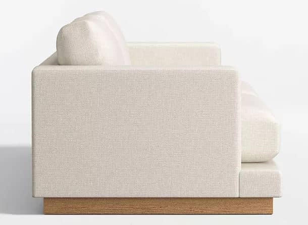 Zed Design Artemia 3-Seater Solid Beech Wood Sofa