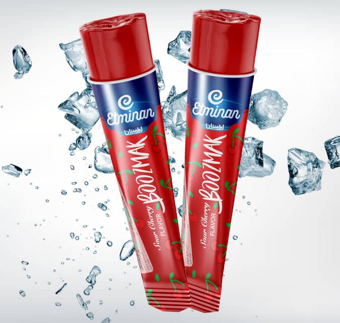 Eminan Bozimak Tube Popsicle Ice Cream  Assorted Flavors