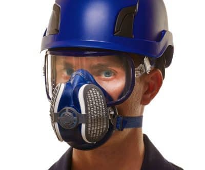 Half-Face Respirator with Integrated Safety Goggle  P3 Filter