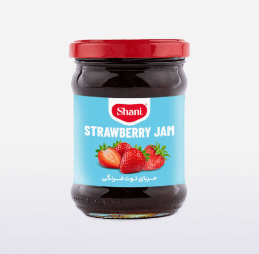 Jar Strawberry Jam Rich in Vitamins A, B, C and Essential Minerals