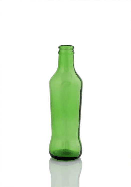 Shishe Va Gaz FUROTE 200 Green Glass Bottle
